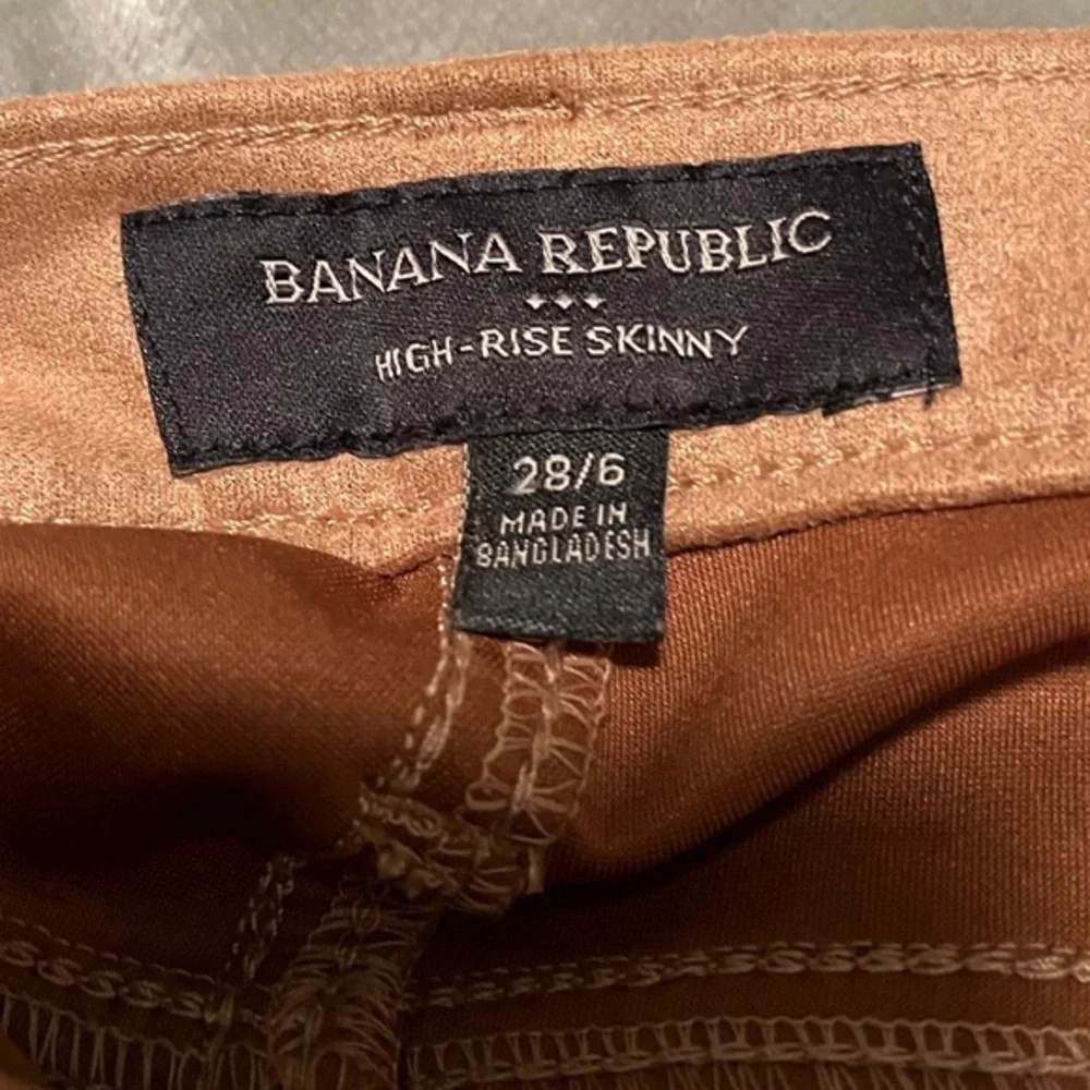 Banana Republic High Rise Skinny 28 / 6 Pants Tawny Tan